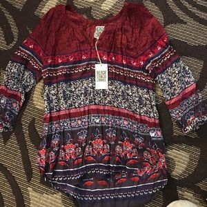 Boho style shirt